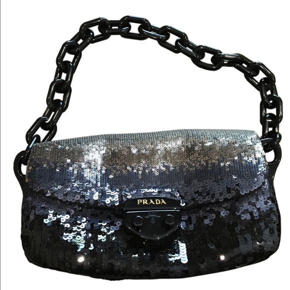 prada sequin bag